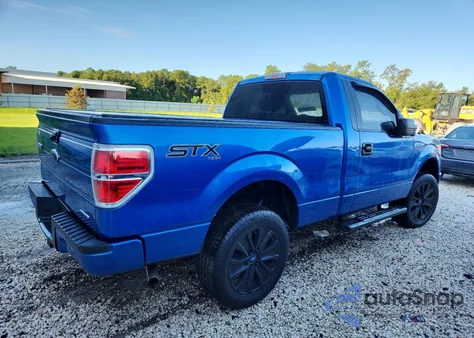 2014 Ford F150 z USA, uszkodzony, nr VIN 1FTMF1EM7EFC13355